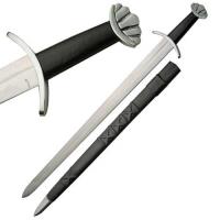 EW-910953 - Medieval Black Viking Lobed Sword