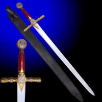 EW-1164RDG - Historical CLASSIC MASONIC SWORD FREEMASONRY SWORD