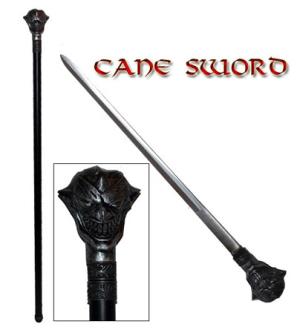 Gargoyle Walking Cane with Hidden Sword