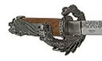 S-237BR - Mini Dragon Tanto - Brown Letter Opener