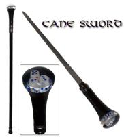 SW-11 - Mississipi Gambler&#39;s Walking Cane w/ Hidden Sword