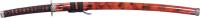 YK-58R - Samurai Katana with Red Lacquered Finish Sword