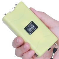 TD-800-YL - 96 Mill Yellow Rechargeable Stun Gun &amp; Flash Light