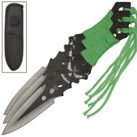 EW-2575C - Zombie Killer Virulence Three-Piece Throwing Knives