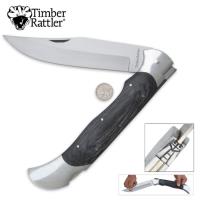 TR99 - Timber Rattler Scarab Back Giant Pocket Knife