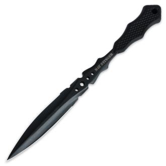 M48 Stinger Urban Dagger Black With Harness Sheath