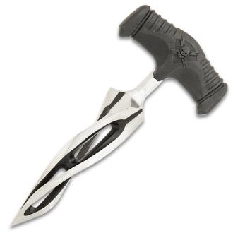 M48 Cyclone Push Dagger and Sheath - 2Cr13 Cast Stainless Steel Blade