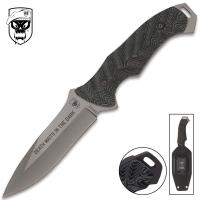 UC2804 - United Cutlery SOA Titanium Coated Micarta Handle Knife Kydex Sheath