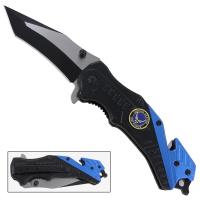 TD614-3 - United States Blue Angel Air Force Spring Assisted Knife