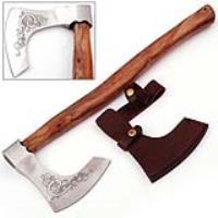 AXP2122 - Warrior Shield Maiden Norse Viking Battle Axe | Plain Handle |