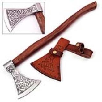 Herleifr Traditional Medieval Viking Battle Axe | Plain Handle |