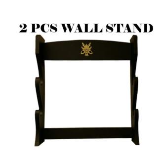 Wall Mount Sword Display Stand 2 Tier