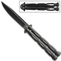 WG839 - Unchained Balisong Butterfly Knife Black
